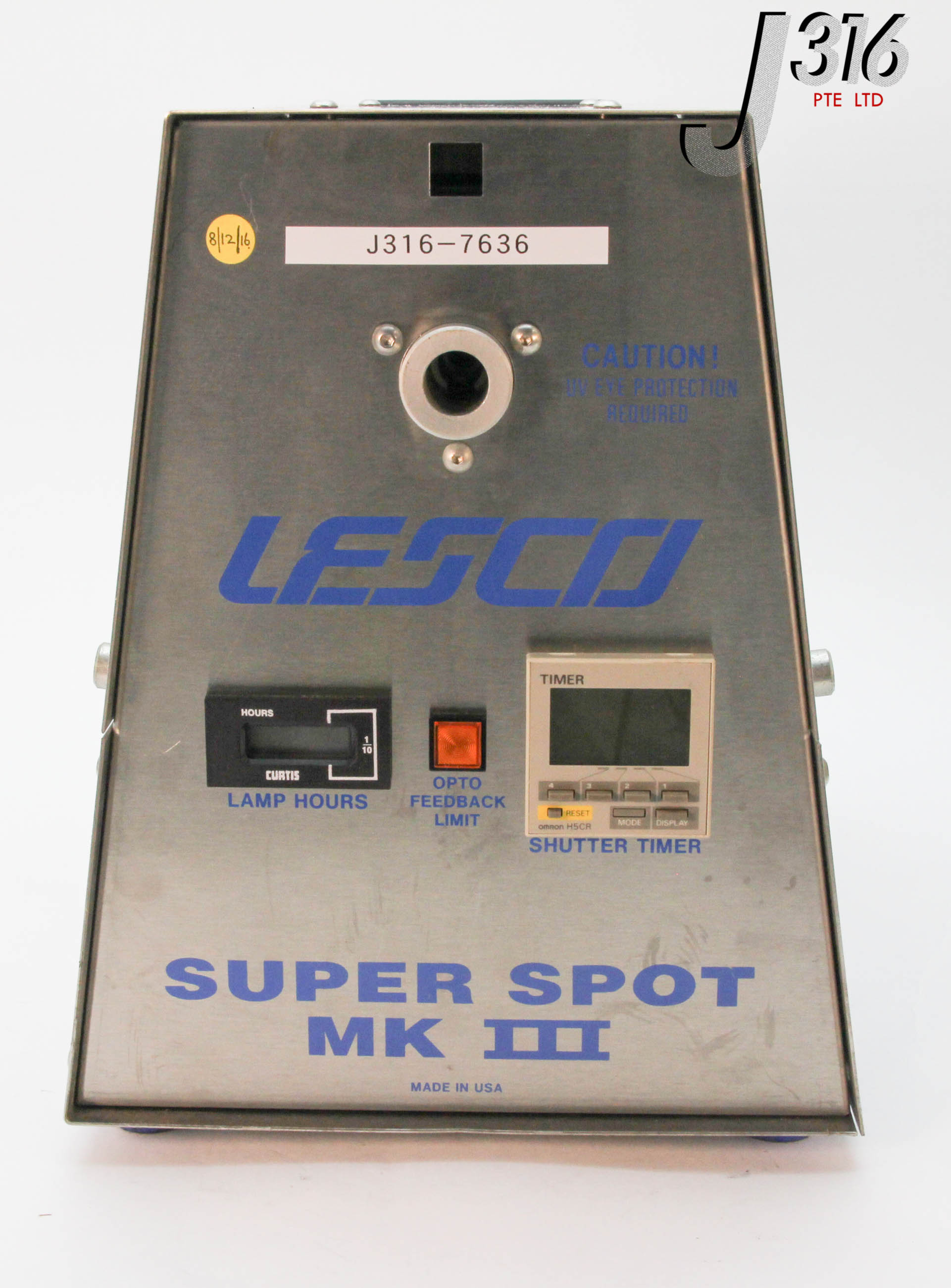 7636 LESCO SUPER SPOT MKIII UV LIGHT CURING SYSTEM VSM 3003 VSM3003 ...